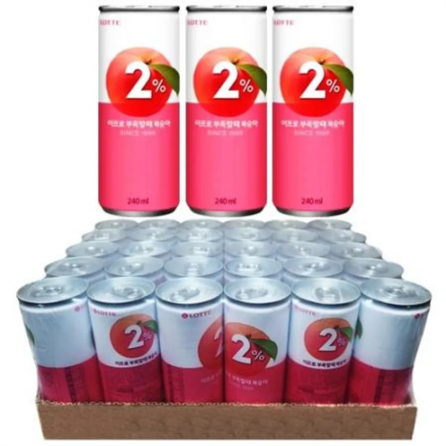 이프로 부족할때 복숭아 240ml, 30캔 이미지