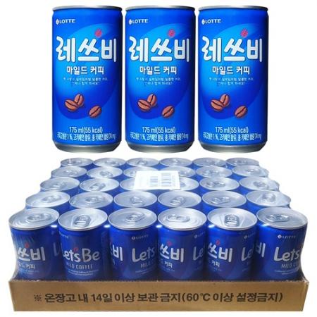 레쓰비 마일드 175ml, 30캔