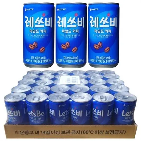 레쓰비 마일드 175ml, 30캔