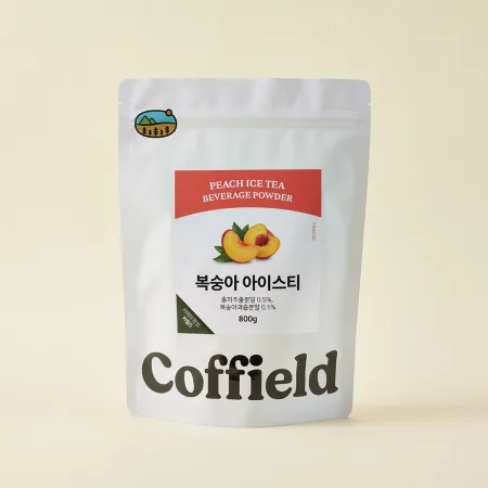 커필드 복숭아 아이스티 파우더 800g