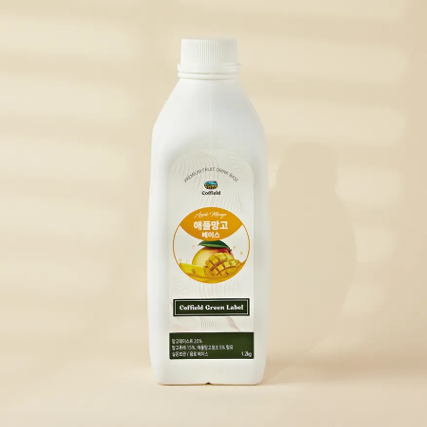 커필드 애플망고 음료 베이스 1.2kg 이미지