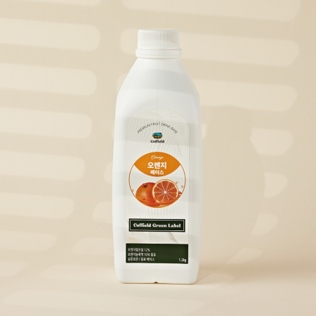 커필드 오렌지 음료 베이스 1.2kg