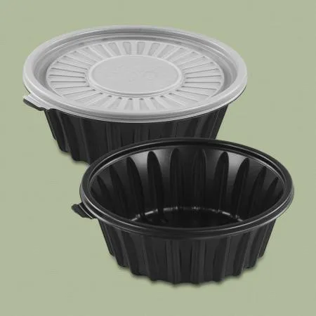 [배송지연] CN 냉면용기 195파이 PP 소 백색 200개세트(합포장) 이미지