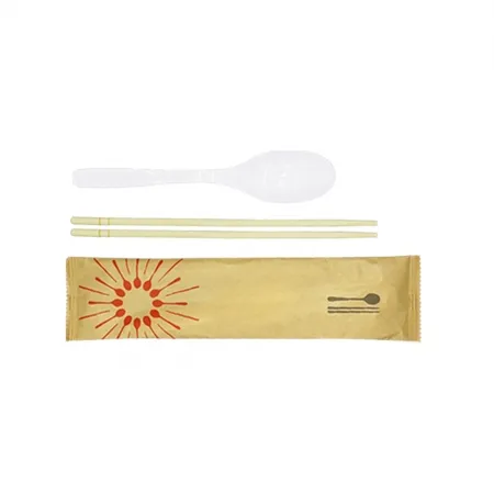 [KO]일회용 수저세트 햇살 IPS 크라프트포장 [1박스] 500개