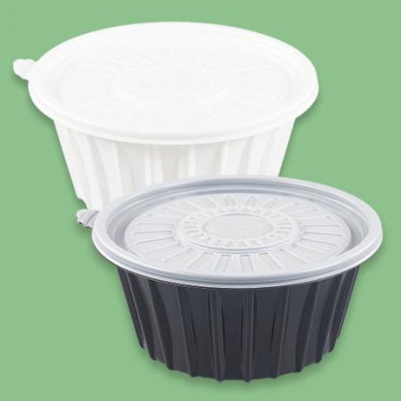 [배송지연] [CS]일회용 195파이 냉면용기(백색) 대 200개세트 합포장