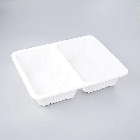 [JH] 일회용 실링용기 70호2칸 백색 500개[1박스]
