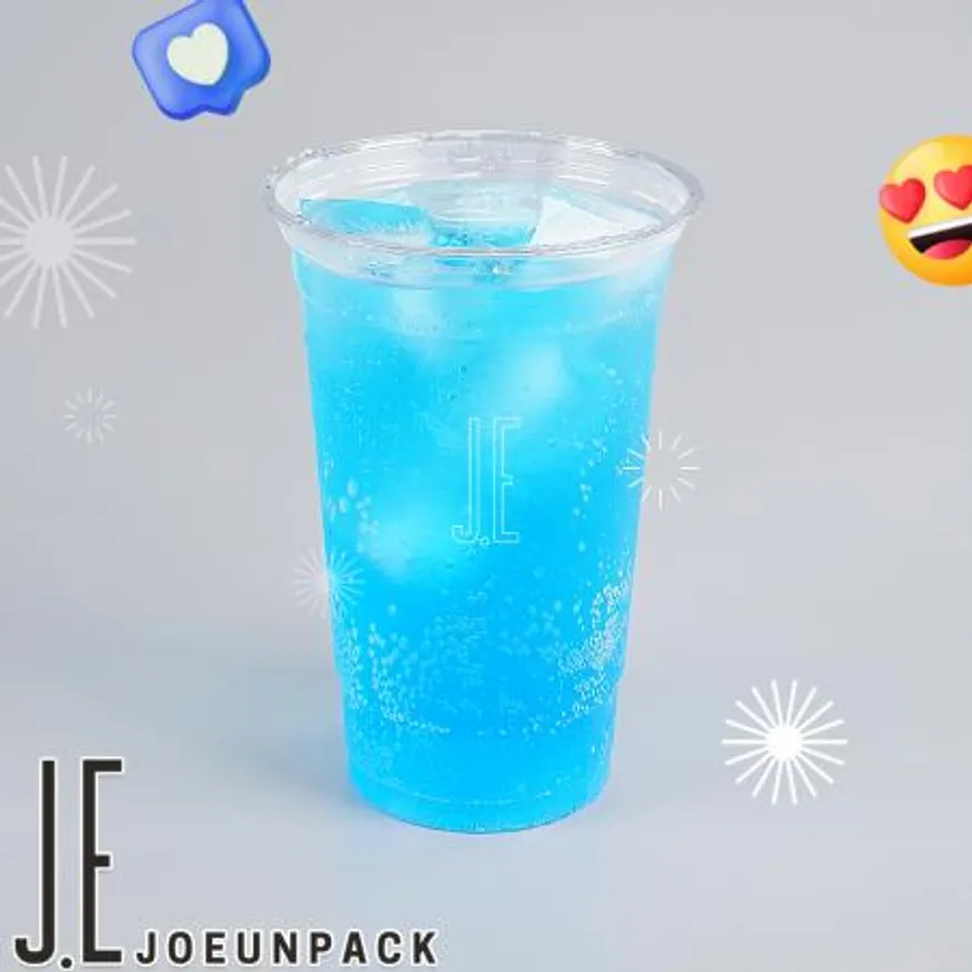 98파이 CN 아이스컵 24온스 1000개(컵+돔형뚜껑) 이미지