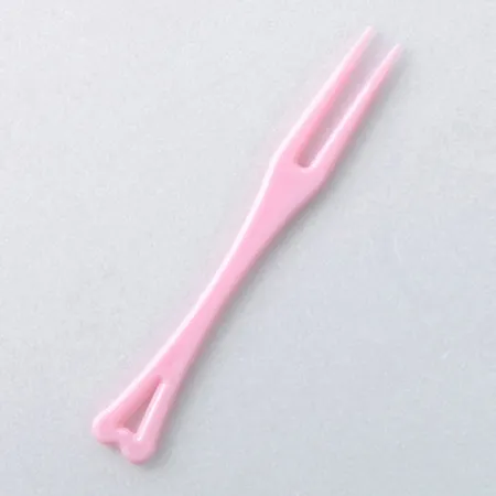 [TY] 일회용 칼라미니포크 벌크포장 핑크 1박스10000개