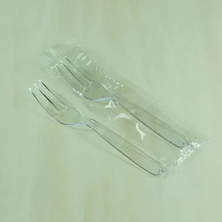 [TY] 일회용 샐러드포크 개별포장 투명 1박스4000개