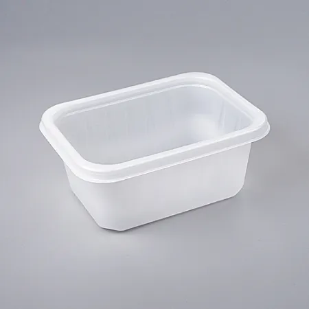 [JH] 일회용 반찬용기 미니죽용기 400ml 반투명 600개세트[몸통+뚜껑]