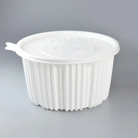 [FP]일회용 220파이 PP 탕용기 대(백색) 200개 세트[몸통+뚜껑]