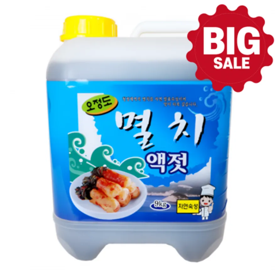 ★입점 특가★ 오정도 멸치액젓 9kg EA (원산지 / 상품 상세설명 참조) 이미지