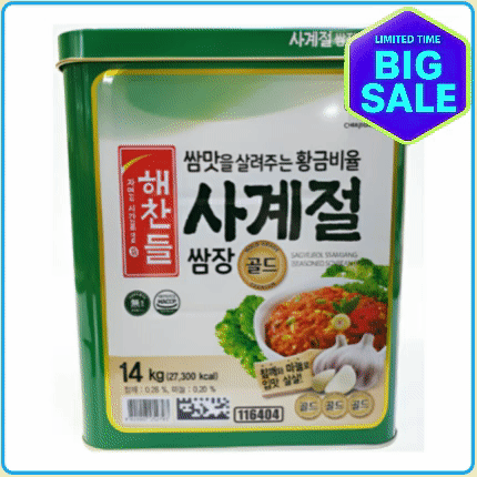 ★입점 특가★ 해찬들 사계절쌈장 14kg EA (원산지 / 상품 상세설명 참조)