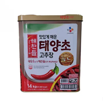 ★입점 특가★ 해찬들 태양초 골드고추장 14kg EA (원산지 / 상품 상세설명 참조)