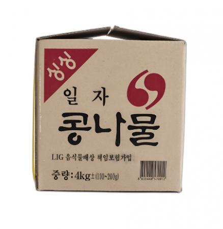 ★입점특가★ 일자 콩나물 4kg BOX (수입콩 / 국내제조)