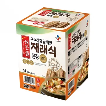 ★입점 특가★ 해찬들 재래식 된장 14kg BOX (원산지 / 상품 상세설명 참조)