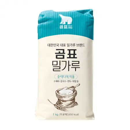 ★입점 특가★ 곰표 중력밀가루 1kg EA (원산지 / 상품 상세설명 참조) 이미지