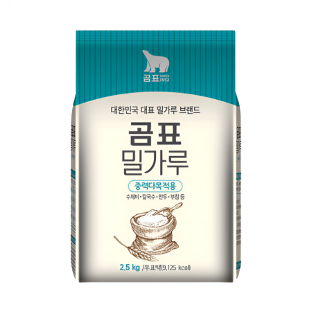 ★입점 특가★ 곰표 중력밀가루 2.5kg EA (원산지 / 상품 상세설명 참조)