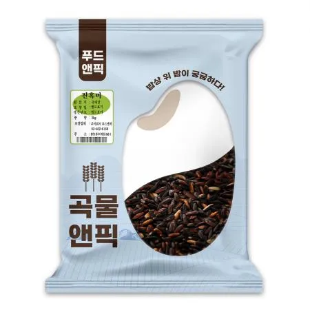 곡물앤픽) 진흑미 3kg