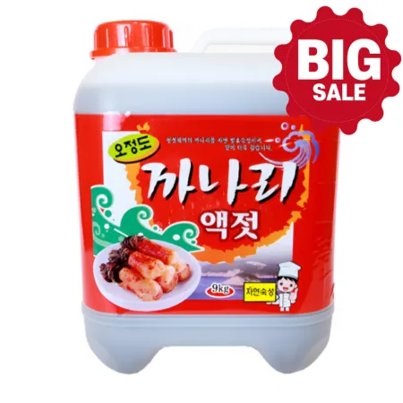 ★입점 특가★ 오정도 까나리액젓 9kg EA (원산지 / 상품 상세설명 참조)