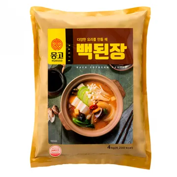 ★입점 특가★ 마산 몽고 백된장 4kg EA (일식 미소 된장 / 원산지 / 상품 상세설명 참조)