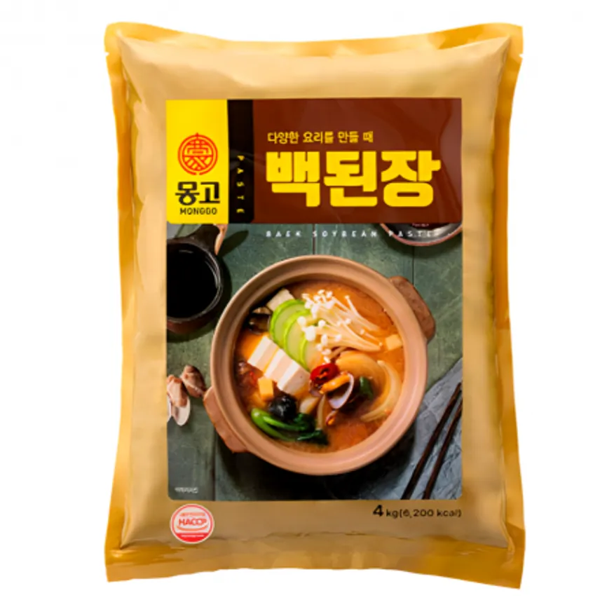 ★입점 특가★ 마산 몽고 백된장 4kg EA (일식 미소 된장 / 원산지 / 상품 상세설명 참조) 이미지