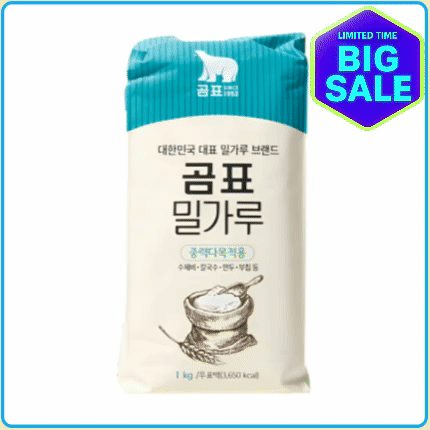 ★입점 특가★ 곰표 중력밀가루 1kg EA (원산지 / 상품 상세설명 참조)
