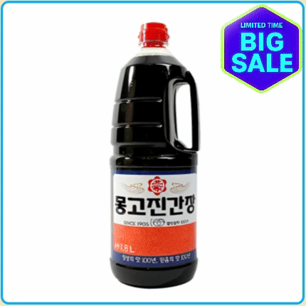 ★입점 특가★ 몽고 진간장 1.8L EA (부천 몽고 / 원산지 / 상품 상세설명 참조)