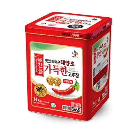★입점 특가★ 해찬들 가득한고추장 14kg EA (원산지 / 상품 상세설명 참조)