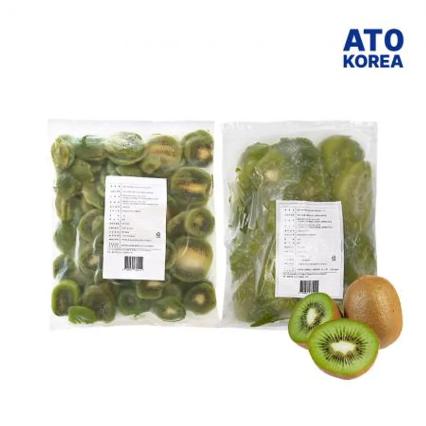 새콤달콤 무첨가 100% 냉동키위 1kg 슬라이스 이미지
