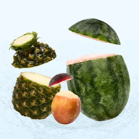 파인애플샤베트 130ml x 20팩 (드라이아이스 기본제공) 파인샤베트 이미지