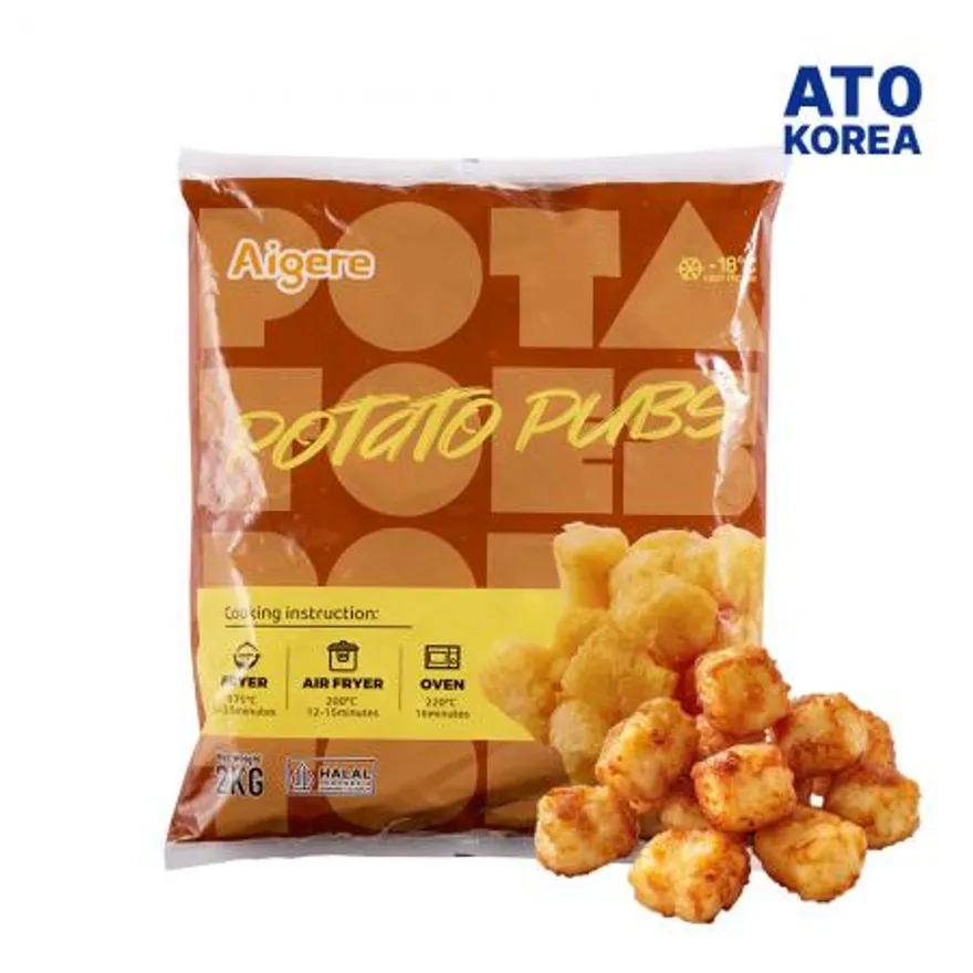 아이그레 맛감자 2KG 냉동 감자튀김 사이드 메뉴 안주 간식 이미지