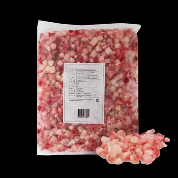 당도높은 무첨가 냉동딸기 다이스 1kg 1팩