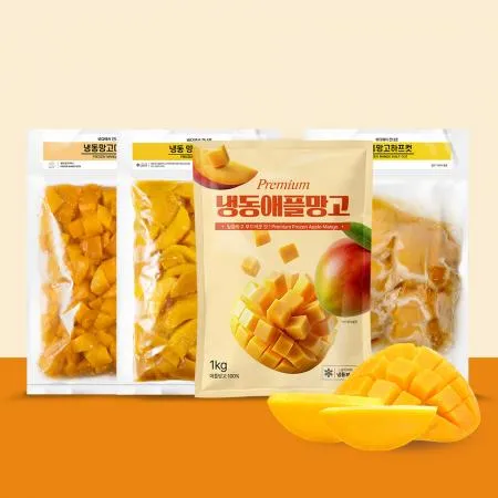무첨가 100% 망고다이스 1kg