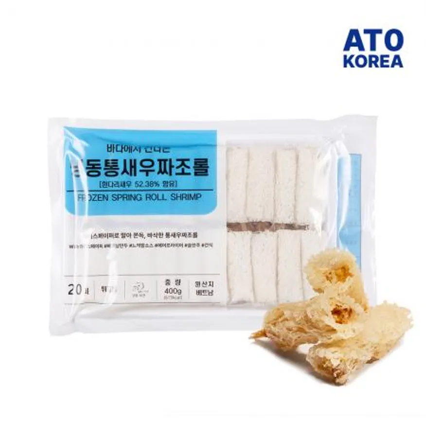 통새우 짜조롤 20g*20개입 400g 1팩 이미지