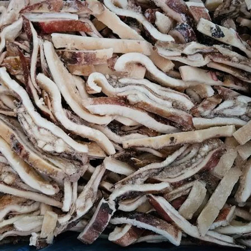 오징어채(막채) 무탈피 4kg 1박스 이미지