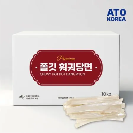 [고구마전분100%] 업소용 중국당면(훠궈당면) 10kg 대용량 벌크