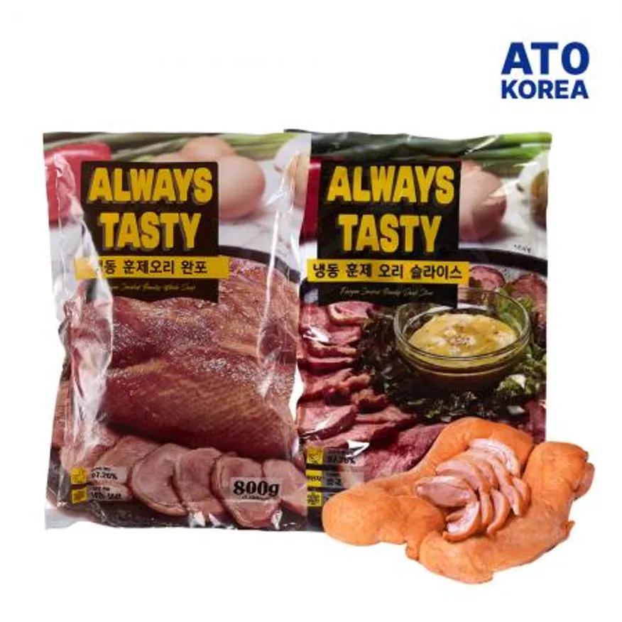 육즙가득한 훈제오리 통오리완포 900g 이미지