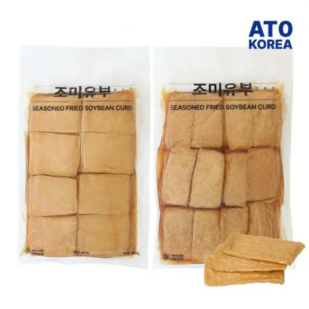 사각 조미유부 900g 40매 유부초밥 초밥재료 일식