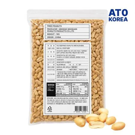 대용량 튀김땅콩 1kg 견과류 건강간식 