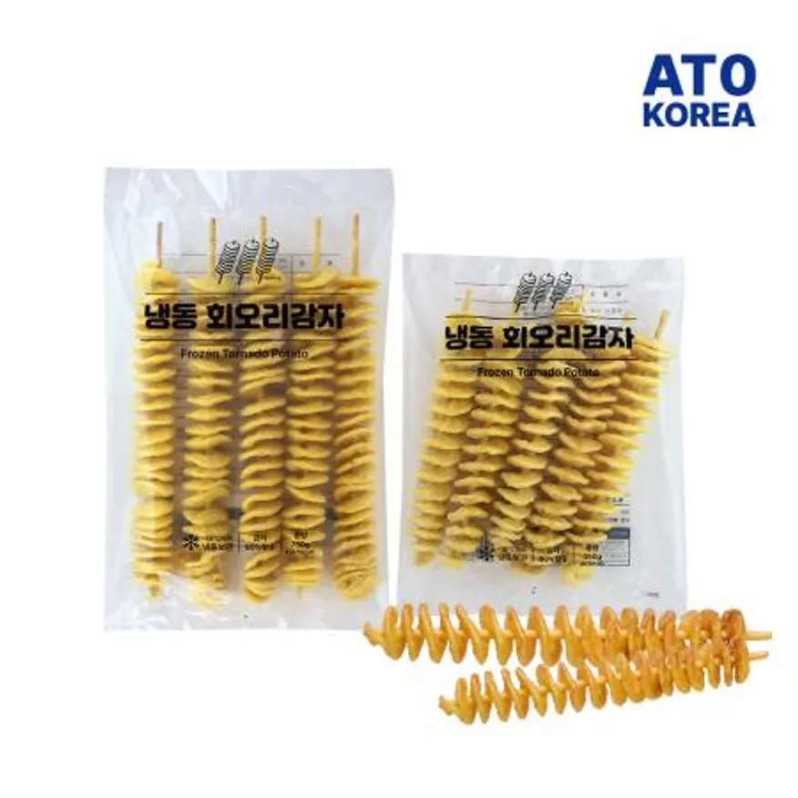 바삭한 회오리감자 5개입 / 특대 750g (150gx5개) 이미지