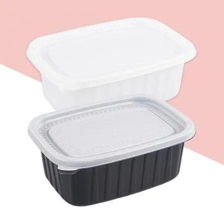 BFP 죽용기 대(흑색) 300개세트 (합포장)