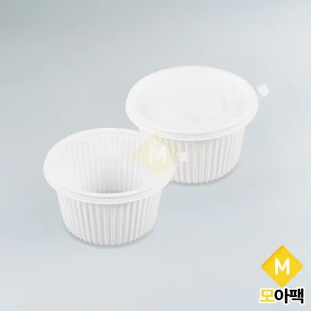105파이 중 백색 BU 국물용기 밥공기 1000개세트(합포장)