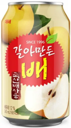 갈아만든배(해태) 340ml