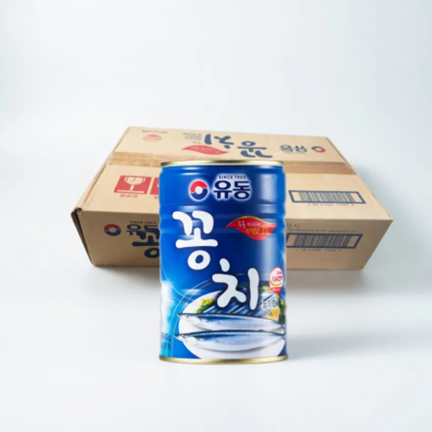 유동 꽁치 400g 24캔 1박스 이미지