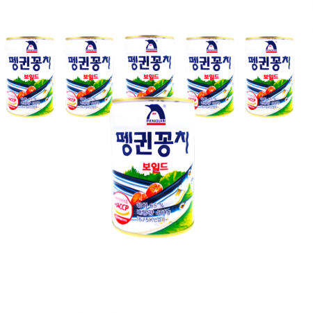 펭귄 꽁치 400g 6캔