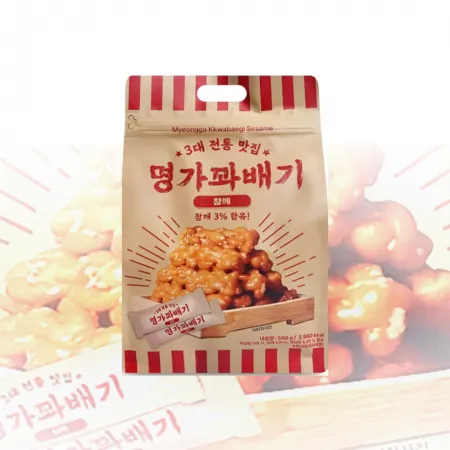 명가 꽈배기 참깨맛 500g 1개
