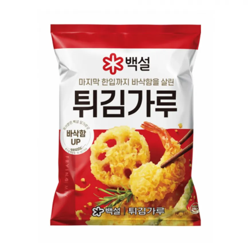 백설 튀김가루 1kg 10개 1박스 이미지