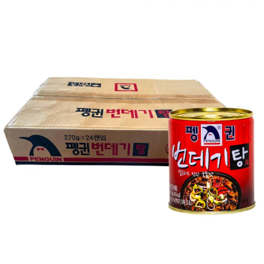 번데기탕 270g(24캔) 1박스 이미지