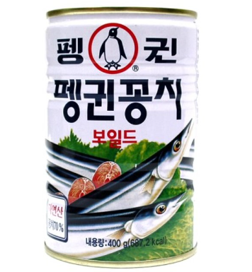 펭귄 꽁치 400g 24개